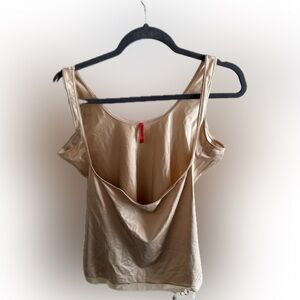 SPANX Shapewear Nude Open Front Tank Top